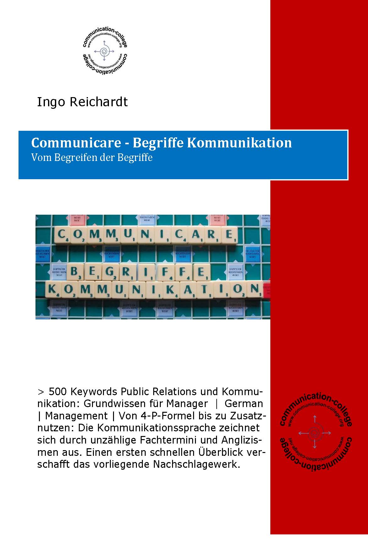 Communicare - Begriffe Kommunikation ISBN 978-3-7375-6742-8 Communicare - Begriffe Kommunikation ISBN 978-3-7375-6742-8