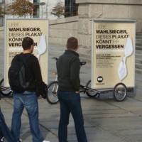 ad-bikes von Poster4City ad-bikes von Poster4City