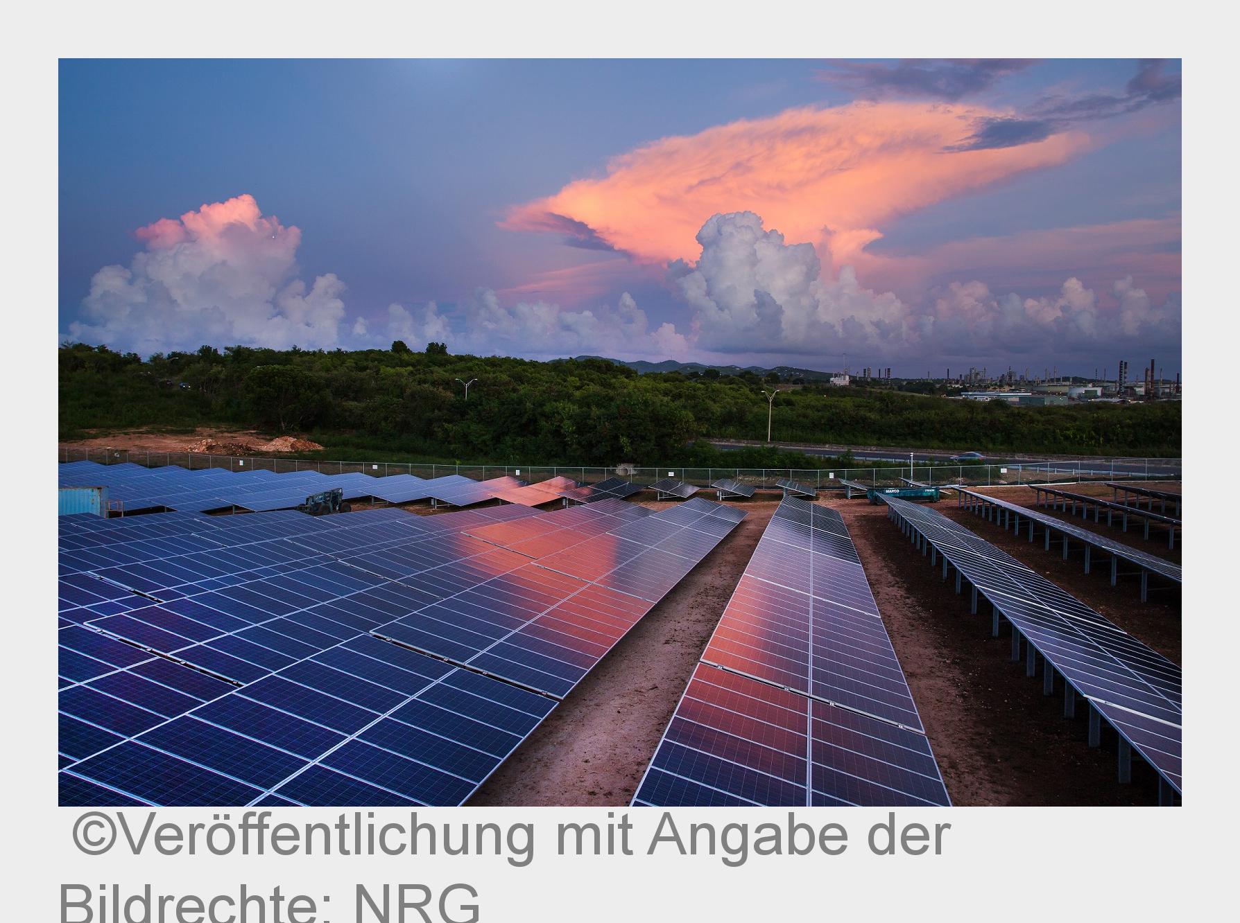 PV-Anlage auf St. Croix (Bildquelle: Veröffentlichung mit Angabe der Bildrechte: NRG) PV-Anlage auf St. Croix (Bildquelle: Veröffentlichung mit Angabe der Bildrechte: NRG)
