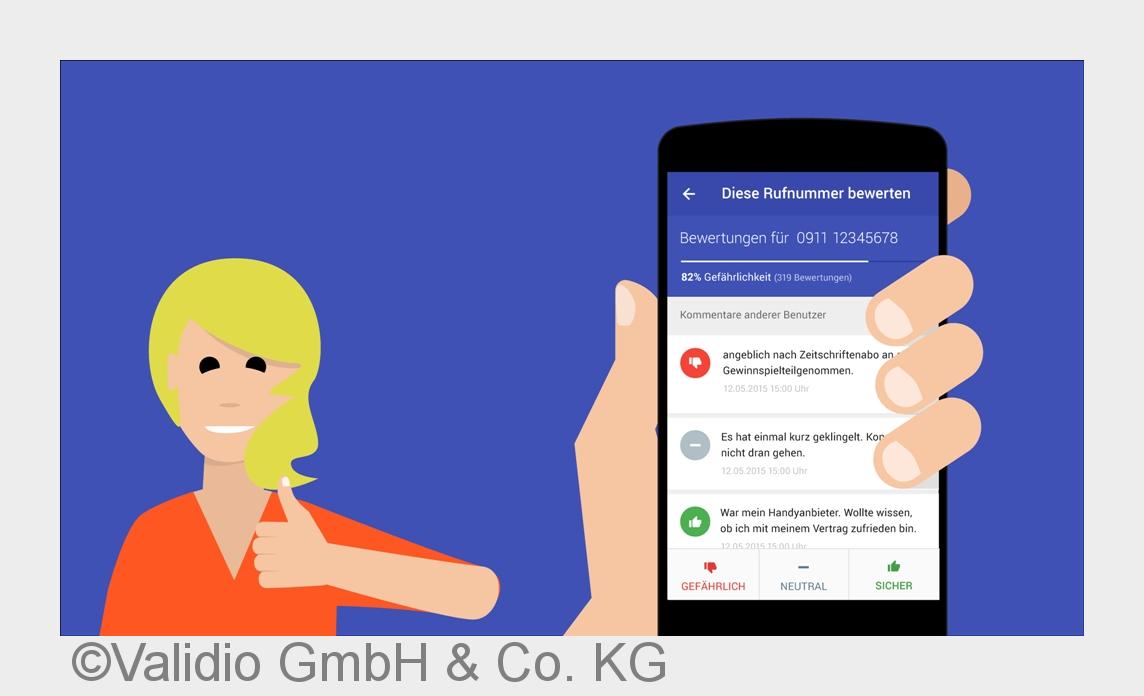 Clever Dialer-Nutzer können ab sofort Kommentare zu unbekannten Rufnummern hinterlassen. (Bildquelle Clever Dialer-Nutzer können ab sofort Kommentare zu unbekannten Rufnummern hinterlassen. (Bildquelle