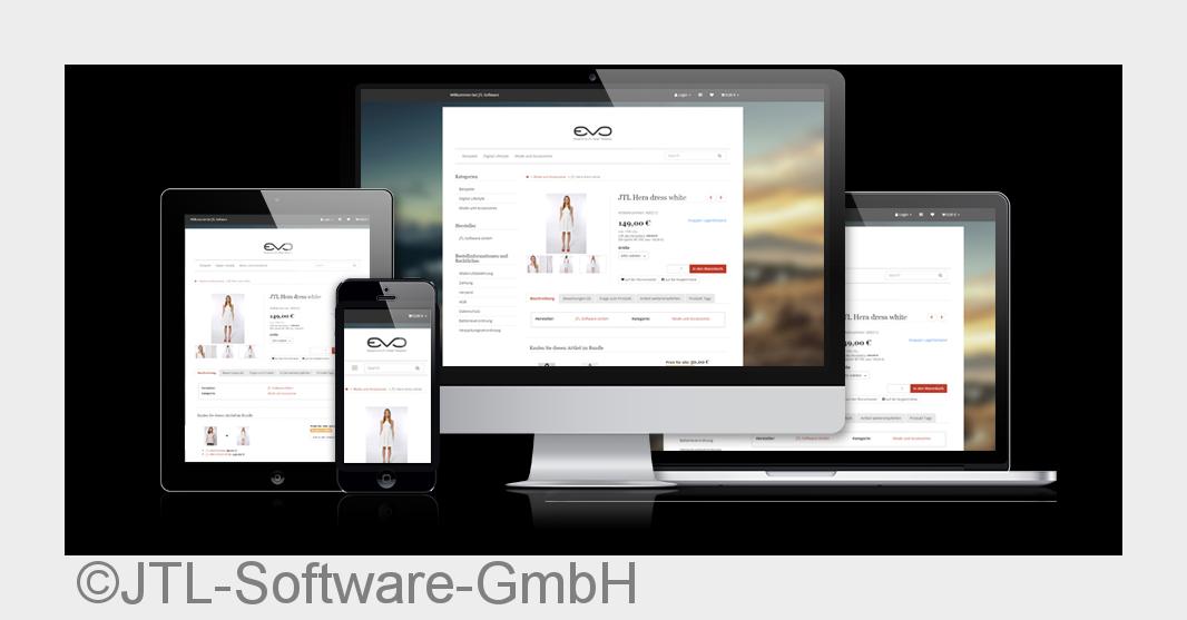 JTL-Shop Version 4 ist da! Schneller, responsive und mit Free Edition. (Bildquelle: JTL-Software-Gmb