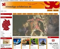 Das Onlineportal einmalige-erlebnisse.de bietet Erlebnisgeschenke für fast jeden Anlass Das Onlineportal einmalige-erlebnisse.de bietet Erlebnisgeschenke für fast jeden Anlass