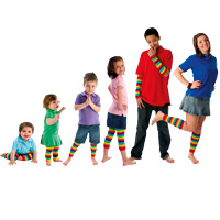 BabyLegs Rainbow - für Groß und Klein 