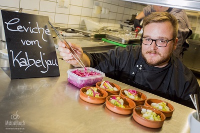 Daniel Fröhlich, der Küchenchef der LsW Group Daniel Fröhlich, der Küchenchef der LsW Group