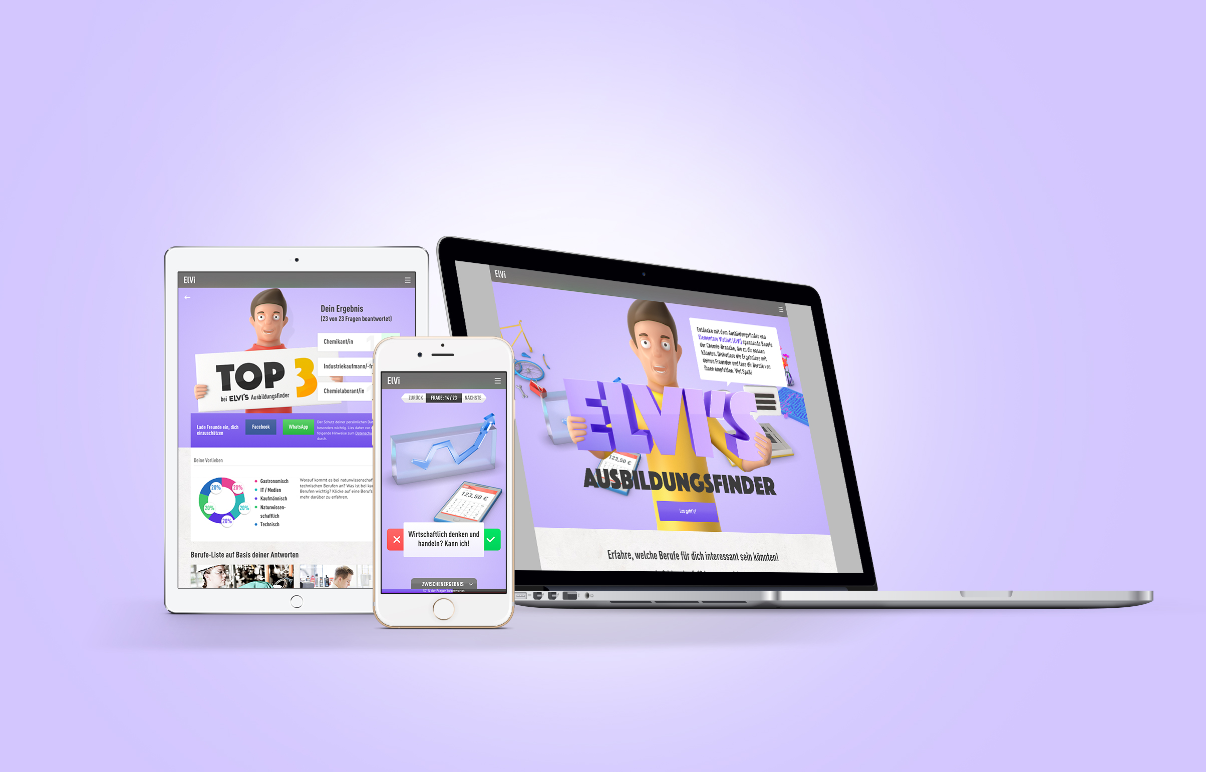 Mobile First: der Ausbildungsfinder des BAVC Mobile First: der Ausbildungsfinder des BAVC