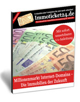 Ab sofort erhältlich: Millionenmarkt Internet-Domains - Die Immobilien der Zukunft