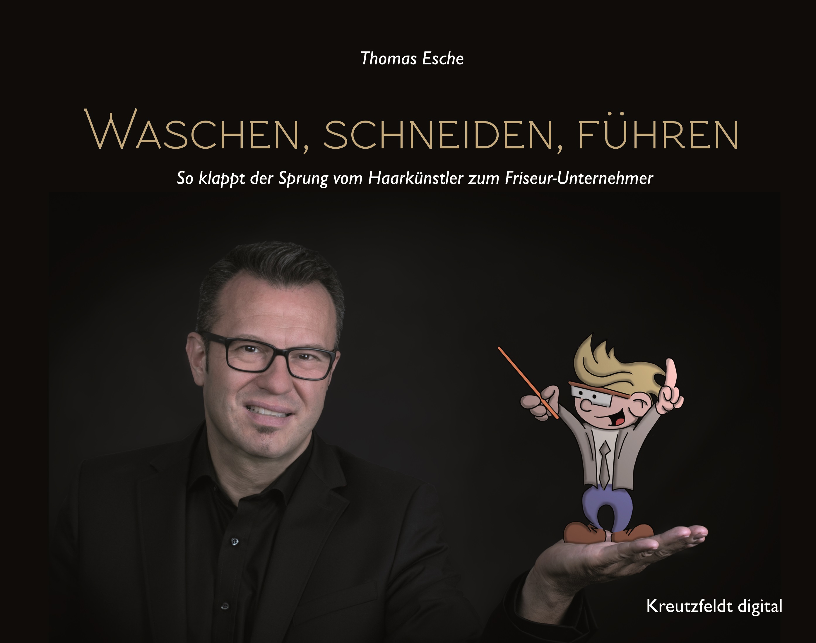 Waschen, schneiden, führen Waschen, schneiden, führen