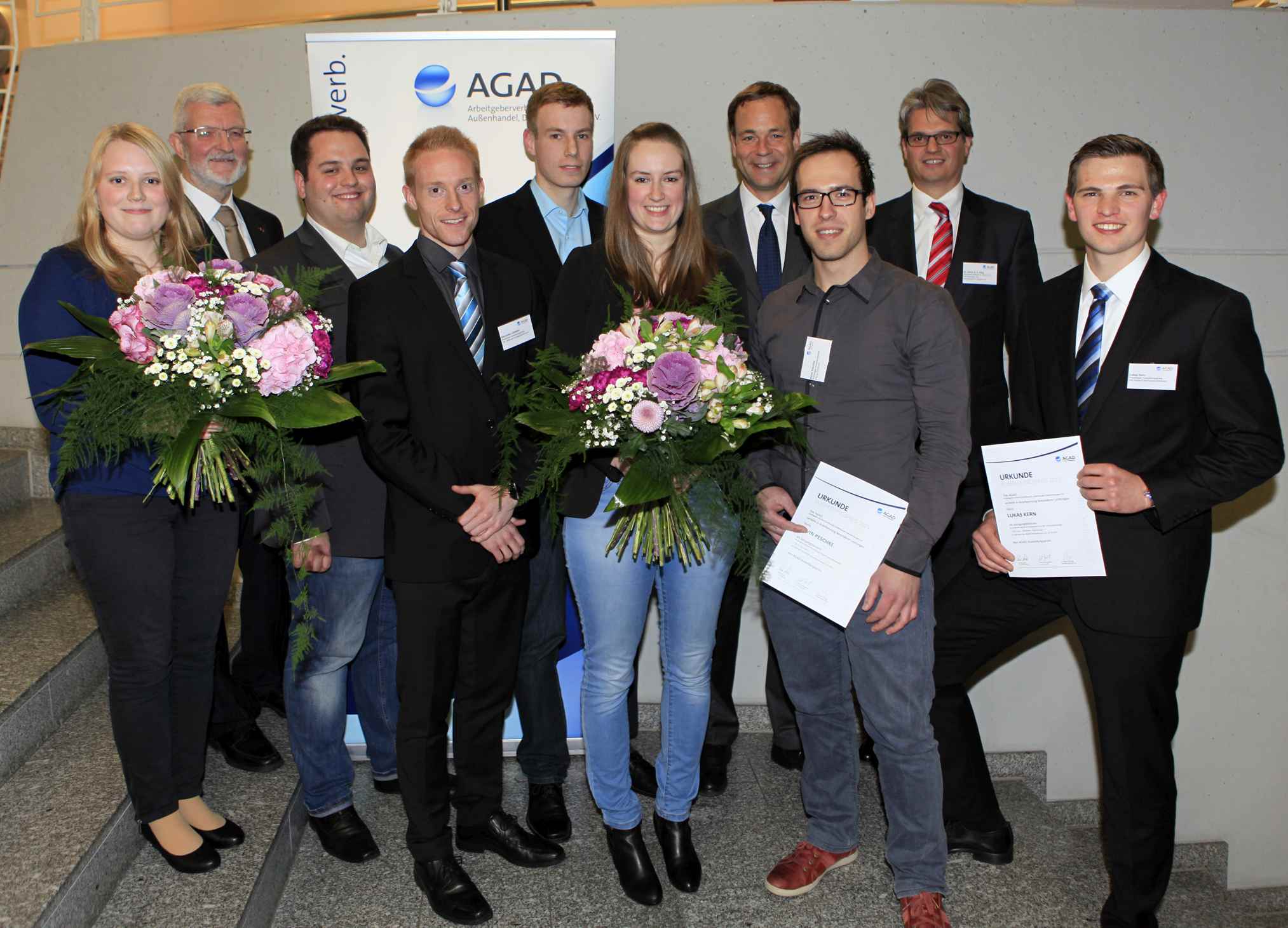 Gewinner des 5. AGAD-Ausbildungspreises