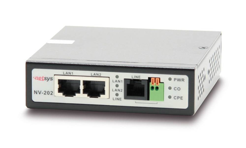 Zweidraht?fertig?los: Der VDSL2-Konverter von Netsys nutzt die Vorteile einer Zweidrahtleitung!