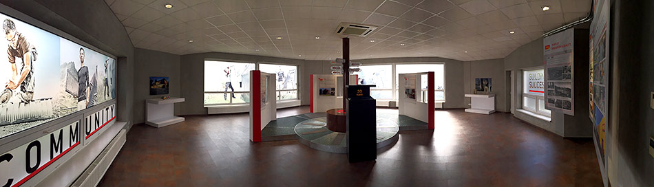Der von gz[media] neu konzipierte und eingerichtete MEA-Showroom