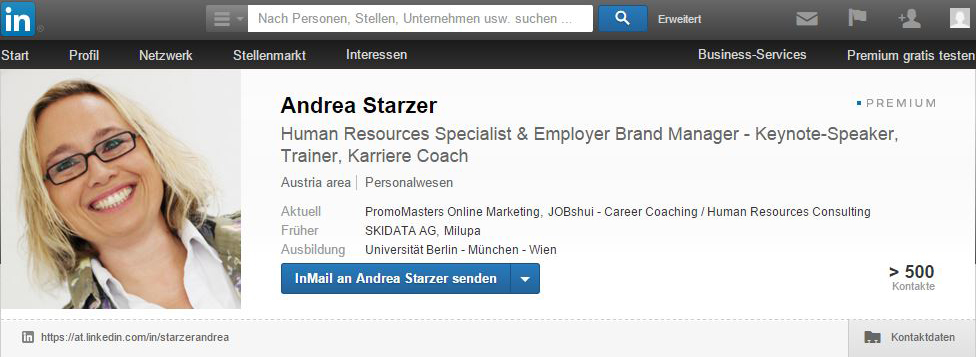 Personal Branding im Business Netzwerk Personal Branding im Business Netzwerk