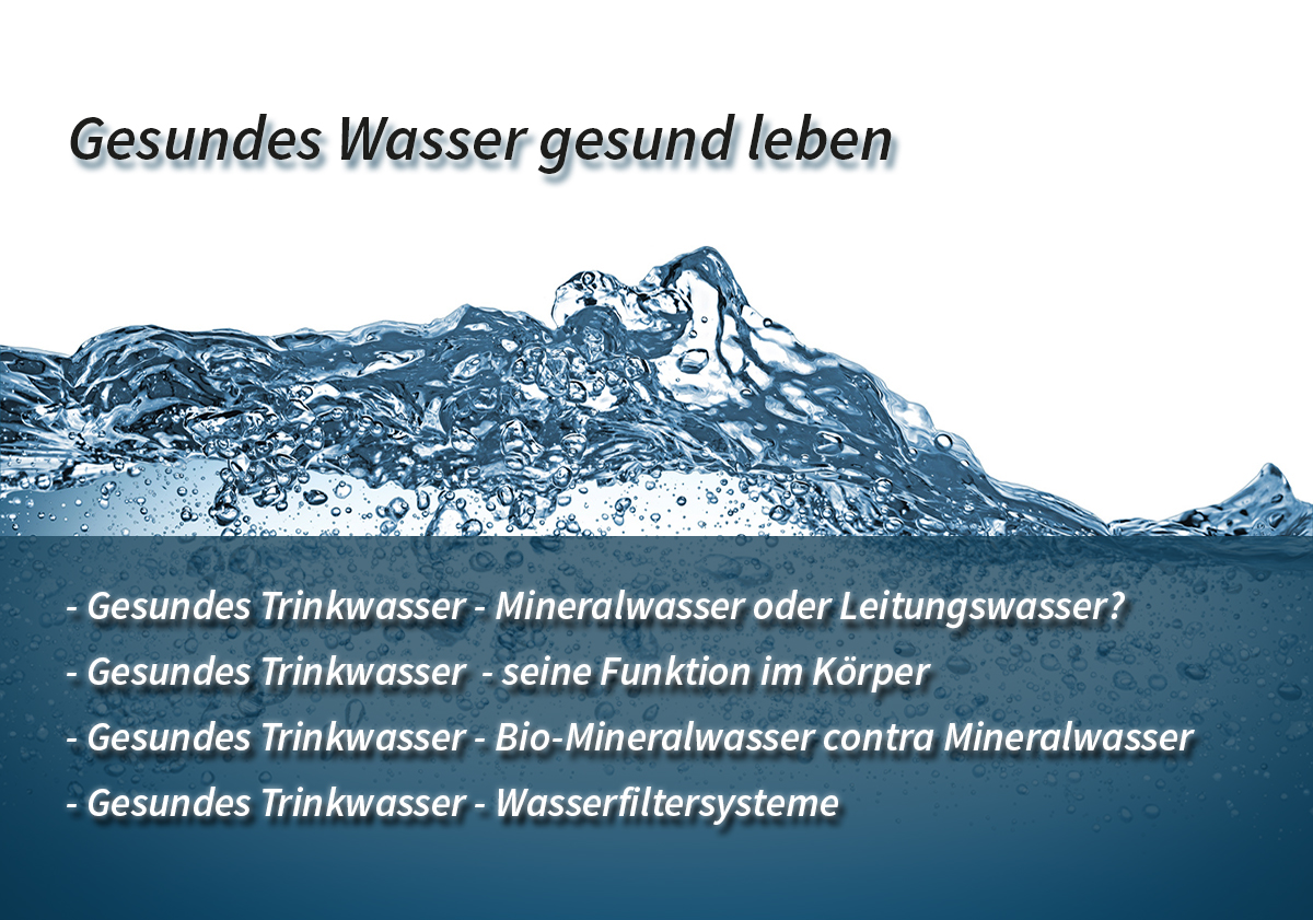 Zwischen herkömmlichem Mineralwasser und Bio-Mineralwasser bestehen deutliche Unterschiede.