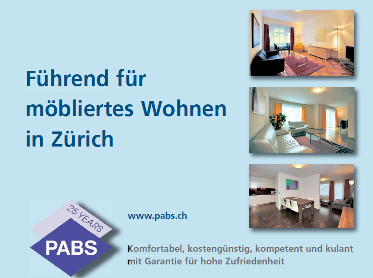 Minutenschnell in Zürich die passende möblierte Wohnung finden