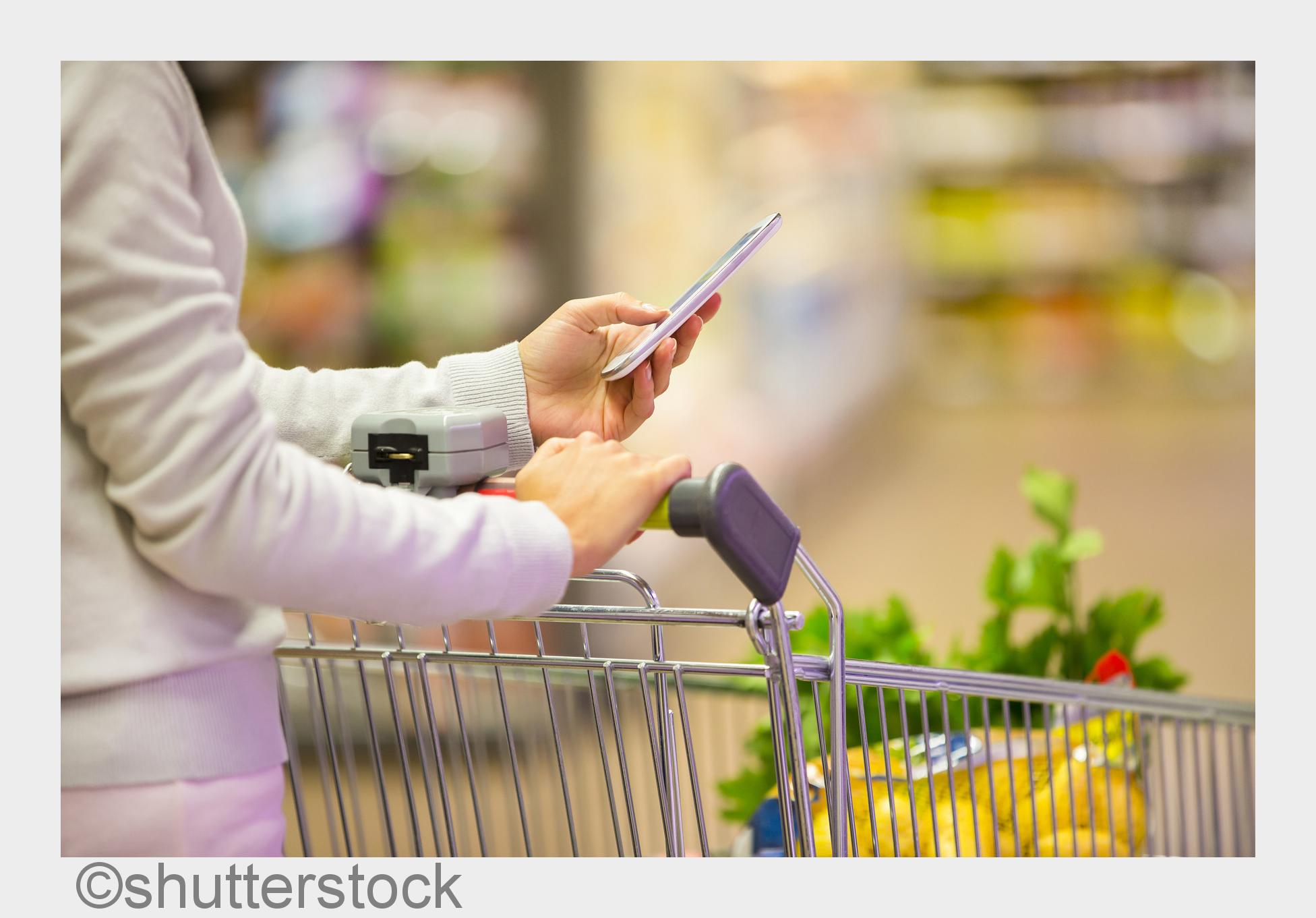 Wachstumsmarkt Mobile Commerce: Artikel per Handy bestellen und in der nächsten Filiale abholen. (Bi