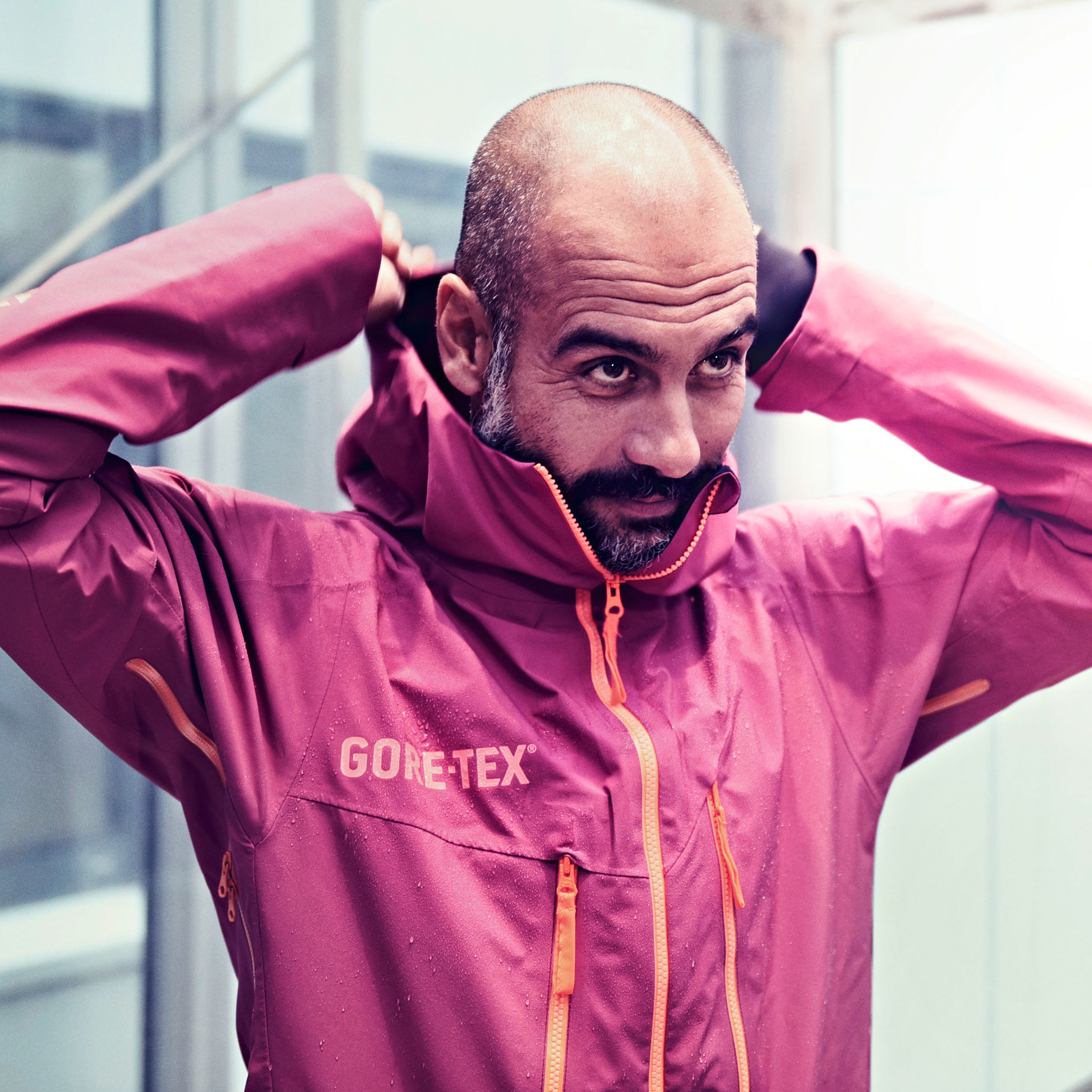 Seit Mitte August ist Guardiola weltweiter Markenbotschafter der Marke GORE-TEX®.