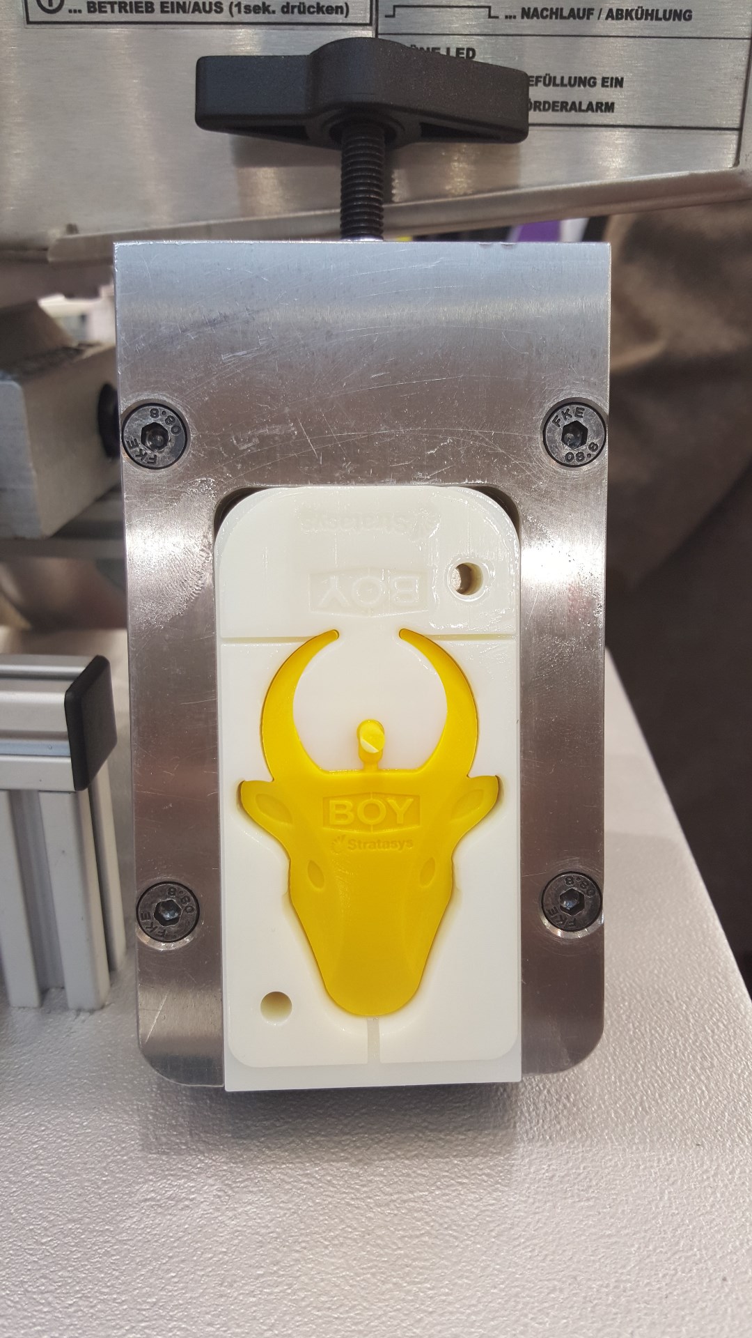 3D gedruckter Formeinsatz in einem Wechseleinsatz