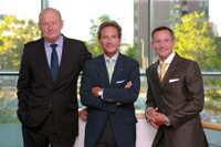 von links nach rechts: Michael J. Ball, Steffen Weidemann, Thomas T. Kraft