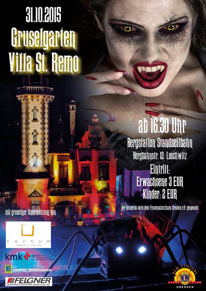 Halloween-Event Dresden 2015