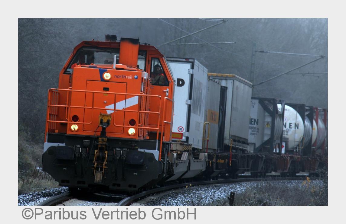 northrail Lokomotive im Einsatz (Bildquelle: Paribus Vertrieb GmbH)