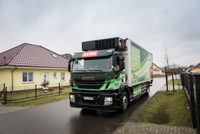 Flüsterleise sind die Elektro-Lkw von Meyer Logistik Flüsterleise sind die Elektro-Lkw von Meyer Logistik