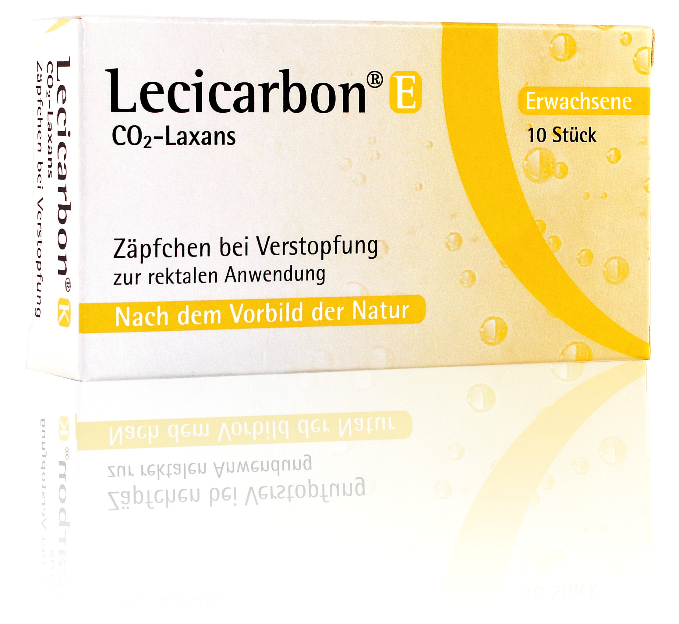 Lecicarbon Abführzäpfchen mit Kohlendioxid