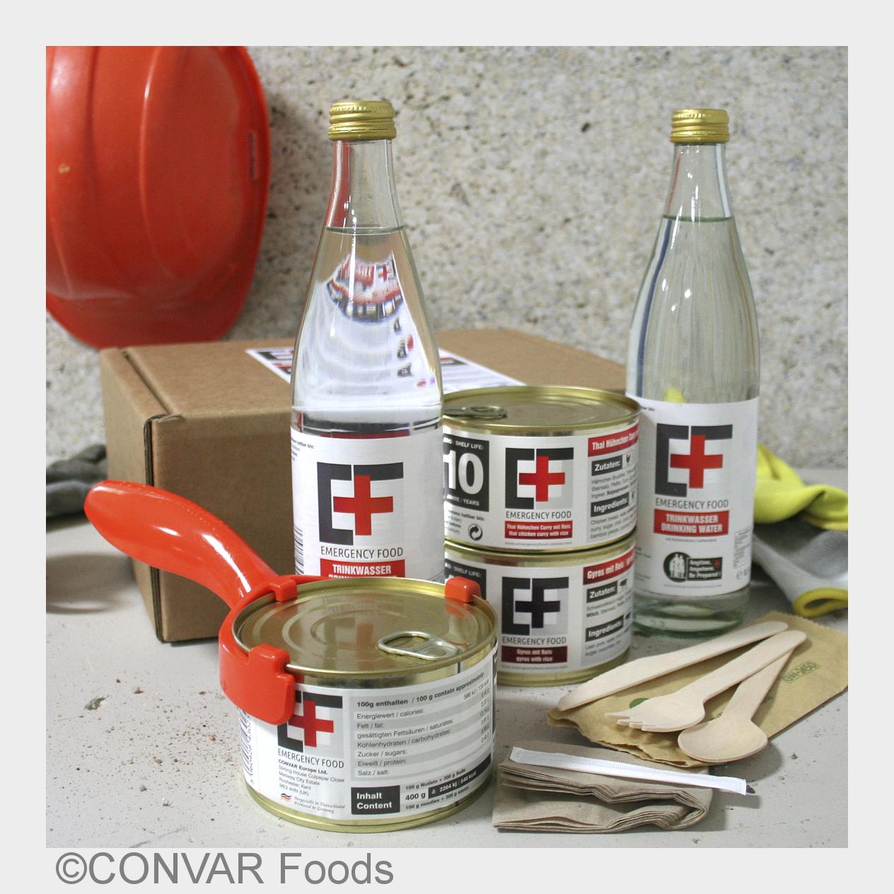 Emergency Food (EF)-Produkte (Bildquelle: CONVAR Foods)