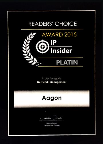 Die Leser haben entschieden: Aagon gebührt der 1. Platz der IT-Awards 2015 Die Leser haben entschieden: Aagon gebührt der 1. Platz der IT-Awards 2015
