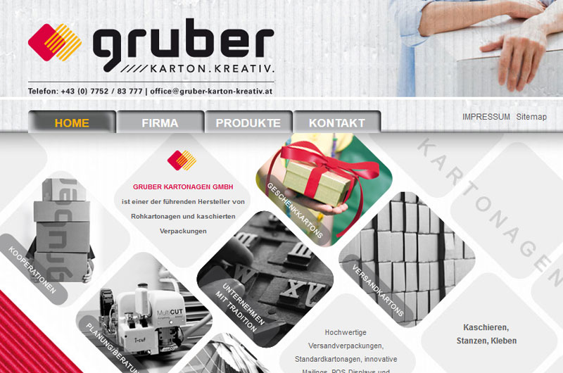 Gruber Kartonagen - Ihr Spezialist für Verpackungen und Geschenk Kartons Gruber Kartonagen - Ihr Spezialist für Verpackungen und Geschenk Kartons