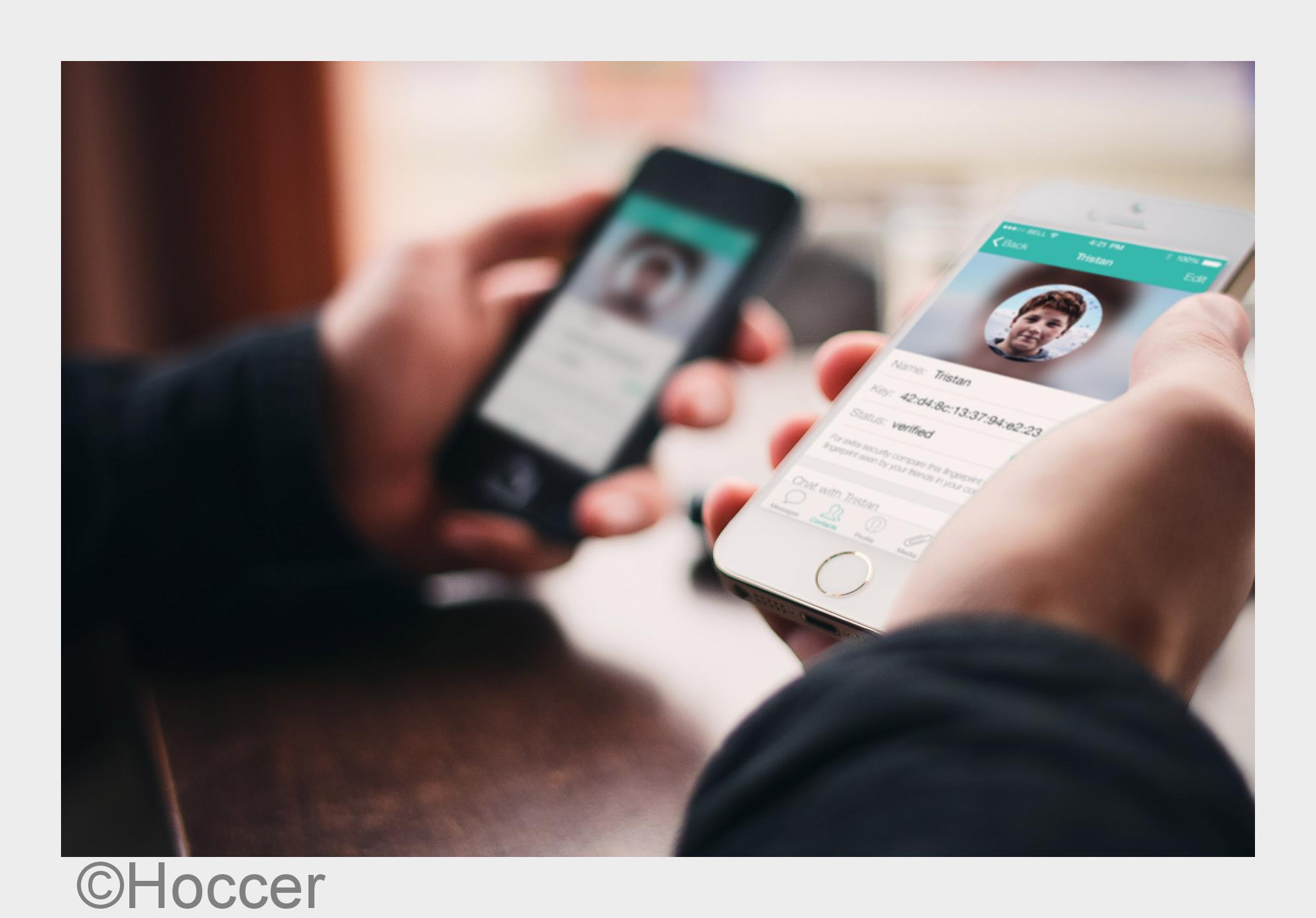 Hoccer Messenger (Bildquelle: Hoccer) Hoccer Messenger (Bildquelle: Hoccer)