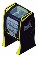Stationäre Speichereinheit EVA (Zeichnung: EVA Fahrzeugtechnik GmbH) Stationäre Speichereinheit EVA (Zeichnung: EVA Fahrzeugtechnik GmbH)