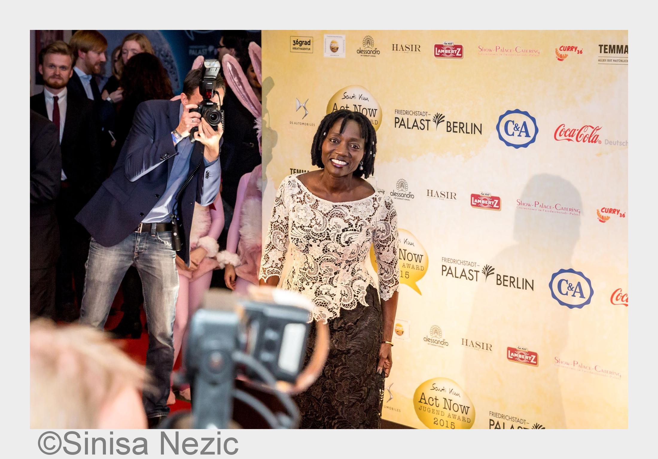 Dr. Auma Obama, Vorstandsvorsitzende Sauti Kuu Foundation und Initiatorin des Act Now Jugend Awards 