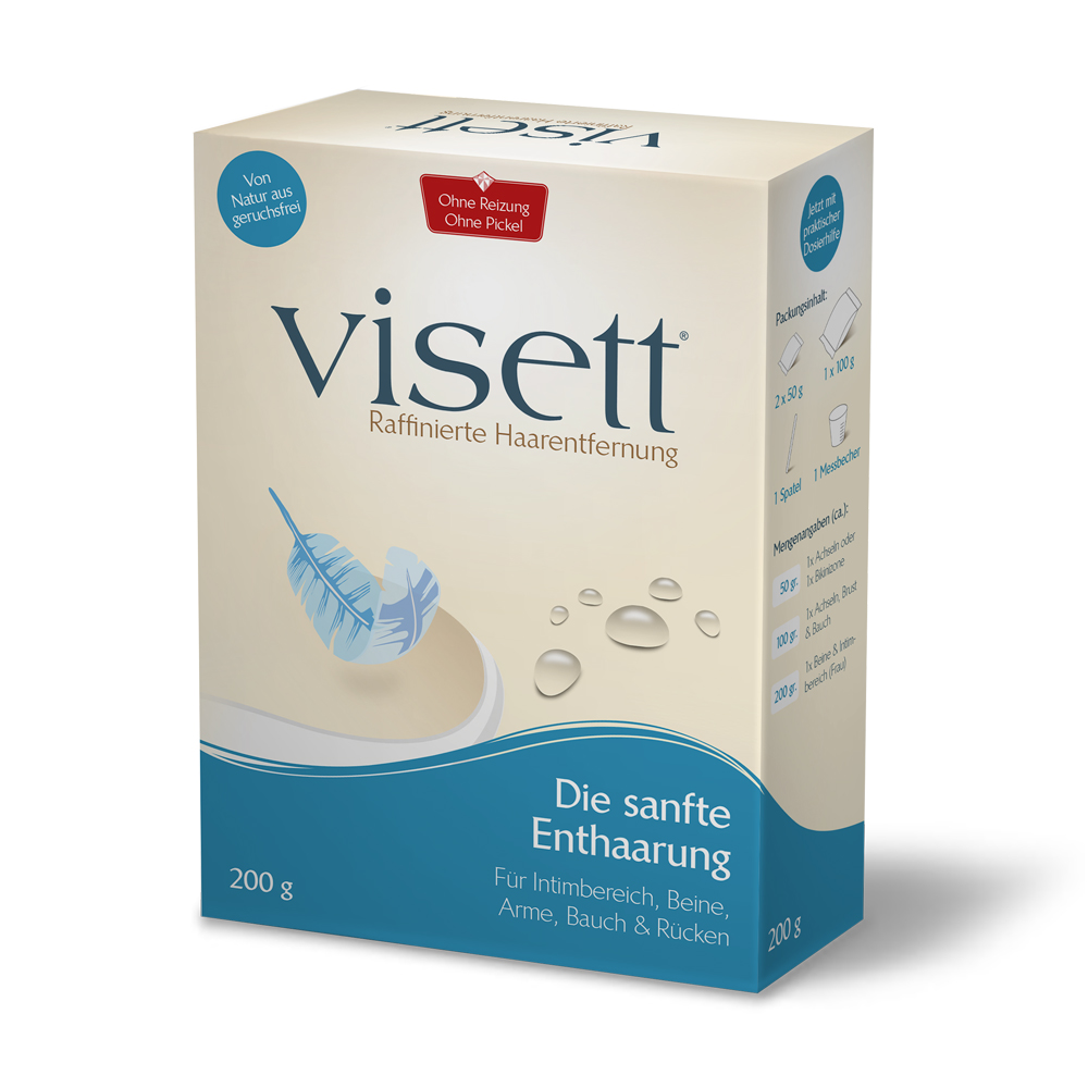 visett, die sanfte Haarentfernung für jede Körperstelle