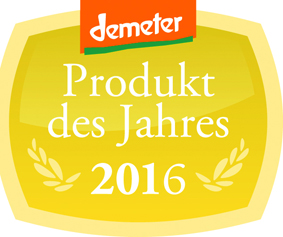 Demeter Produkt des Jahres 2016