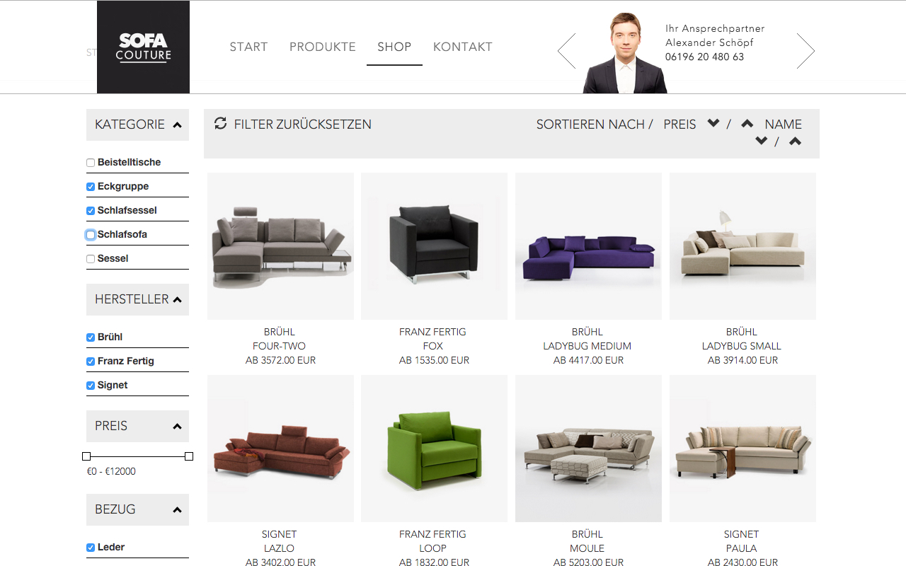 Online-Shop für hochwertige Schlafsofa und Schlafsessel Online-Shop für hochwertige Schlafsofa und Schlafsessel