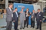 Ende September wurde die 1000. Rapida-Maschine im Großformat bei KBA abgenommen. Ende September wurde die 1000. Rapida-Maschine im Großformat bei KBA abgenommen.