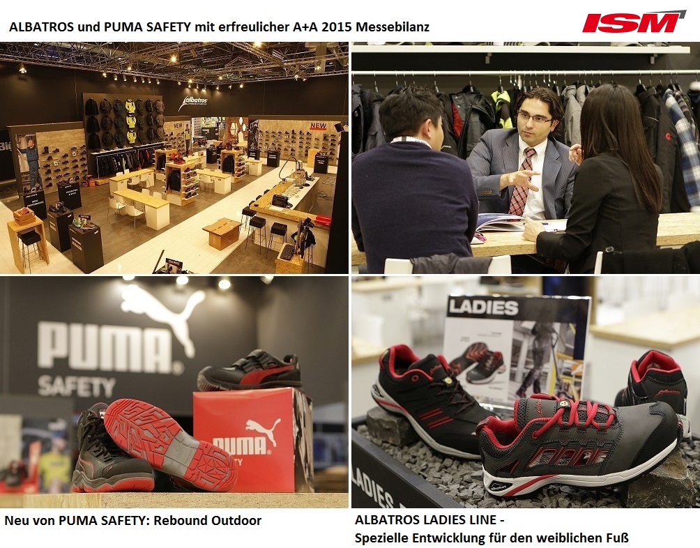 ism europa auf A+A 2015 - Puma Safety, Albatros ism europa auf A+A 2015 - Puma Safety, Albatros