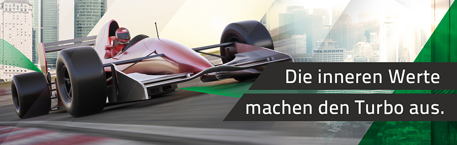 Die inneren Werte machen den Turbo aus Die inneren Werte machen den Turbo aus
