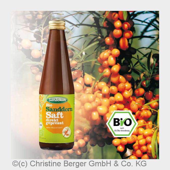 Finalist der eathealthy Awards 2015:"Bio Sanddornsaft pur" von Sandokan (Bildquelle: (c) C Finalist der eathealthy Awards 2015:"Bio Sanddornsaft pur" von Sandokan (Bildquelle: (c) C