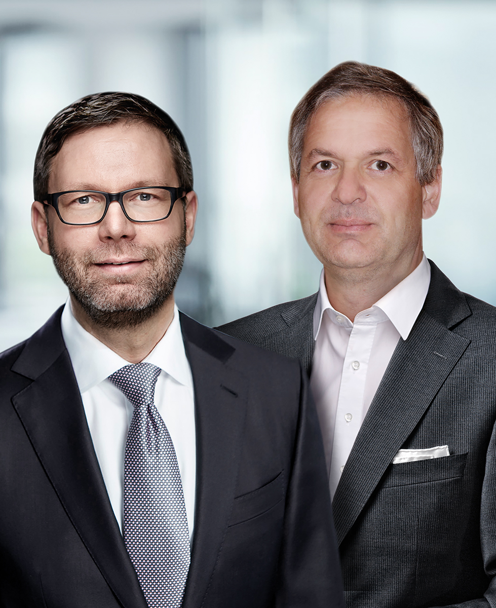 Geschäftsführer Steffen Oechsle und CTO Benno Nieswand vom Suchspezialist exorbyte