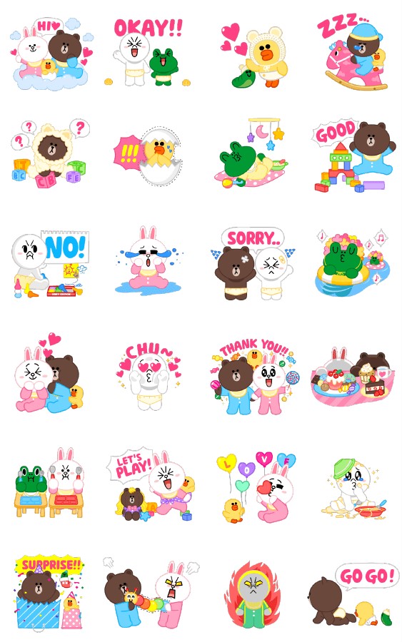 LINE X UNICEF: Baby Edition