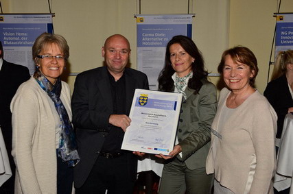 Weissenböck Baustoffwerk GmbH ausgezeichnet beim Innovationspreis 2015, Quelle: WKNO/Wanger Weissenböck Baustoffwerk GmbH ausgezeichnet beim Innovationspreis 2015, Quelle: WKNO/Wanger