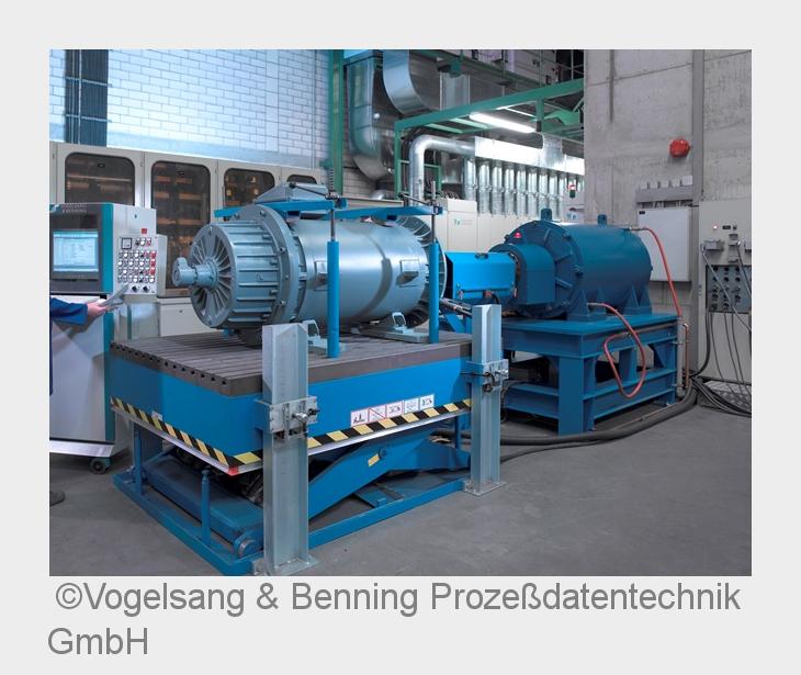 Motorenprüfstand von Vogelsang& Benning (Bildquelle: Vogelsang& Benning Prozeßdatentechnik G