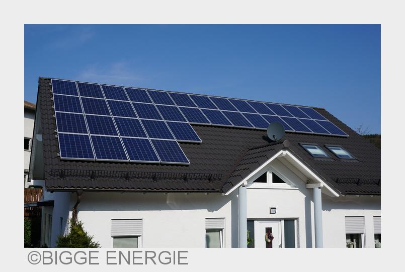 Mit aktueller Solartechnik ist eine Eigenstromnutzung von 30 bis 80 Prozent möglich. (Bildquelle: BI