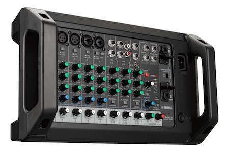 Mit dem Powermixer EMX2 stellt Yamaha eine Kombination aus Mischpult und Verstärker vor.