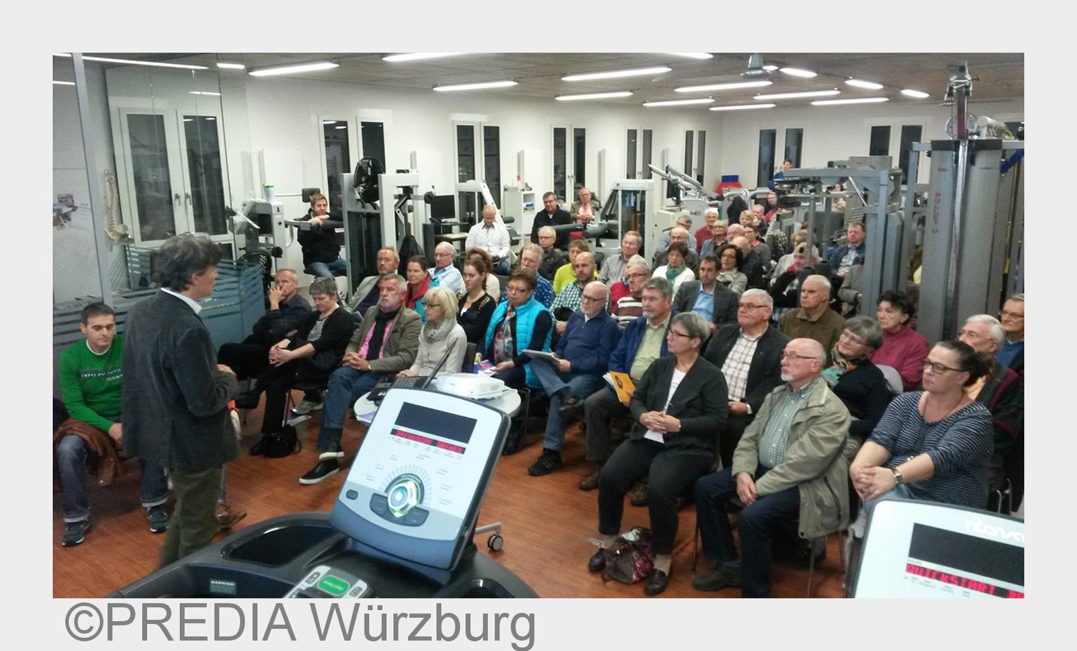 Volles Haus bei PREDIA in Würzburg (Bildquelle: PREDIA Würzburg) Volles Haus bei PREDIA in Würzburg (Bildquelle: PREDIA Würzburg)