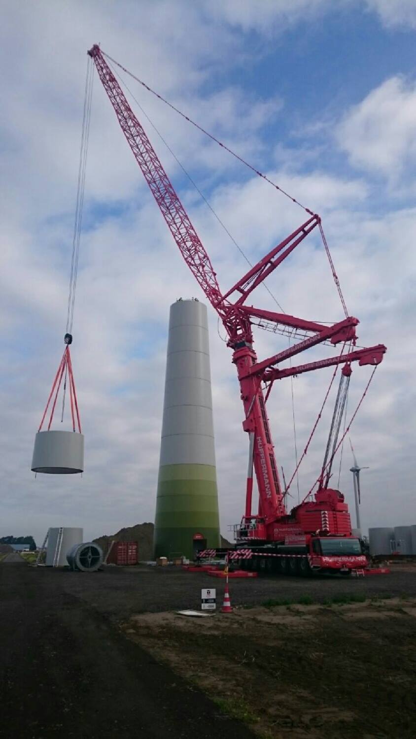 ltm 1500-8.1 im Einsatz bei HÜFFERMANN
