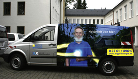„Biggesicht“ Otto Kruse nun auch mobil unterwegs „Biggesicht“ Otto Kruse nun auch mobil unterwegs