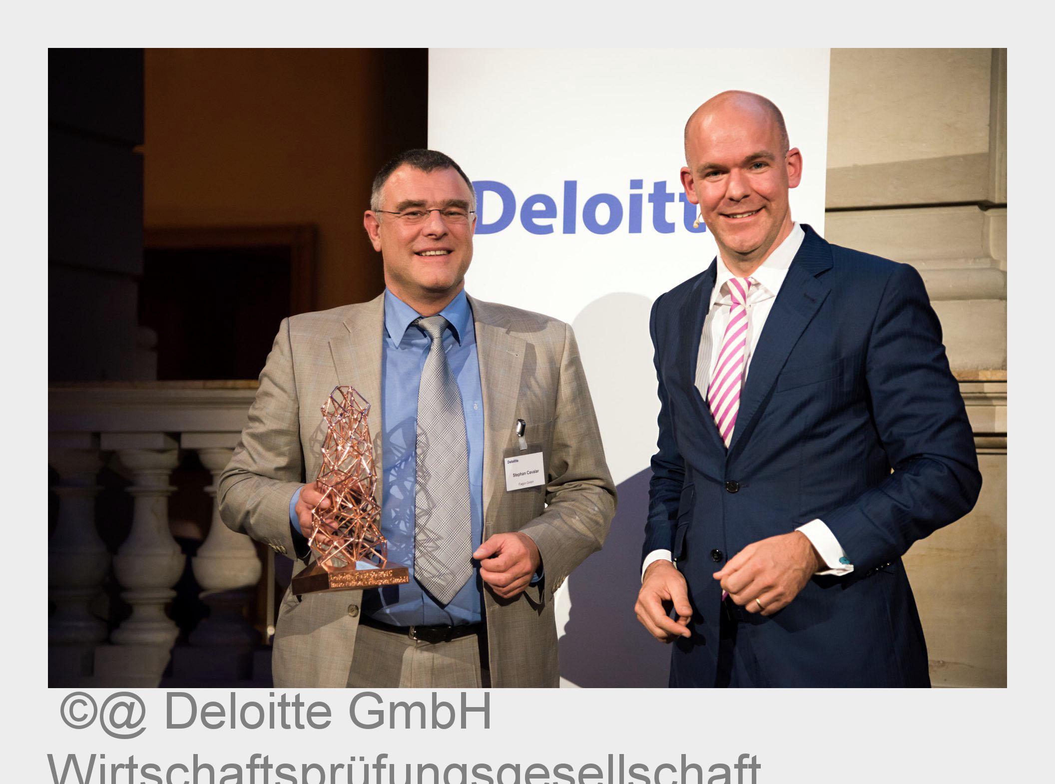 Stephan Cavalar (CFO Fiagon) und Nicolai Andersen (Deloitte, r.) (Bildquelle: @ Deloitte GmbH Wirtsc
