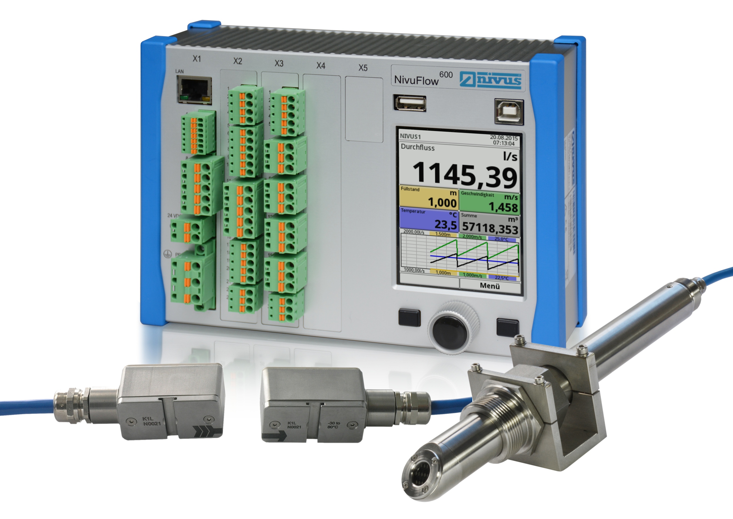 Durchflusserfassung - NivuFlow 600 Durchflusserfassung - NivuFlow 600