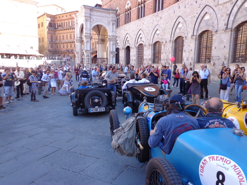 Besuch vom GP Nuvolari auf einer der Oldtimer- und Cabrioreisen.